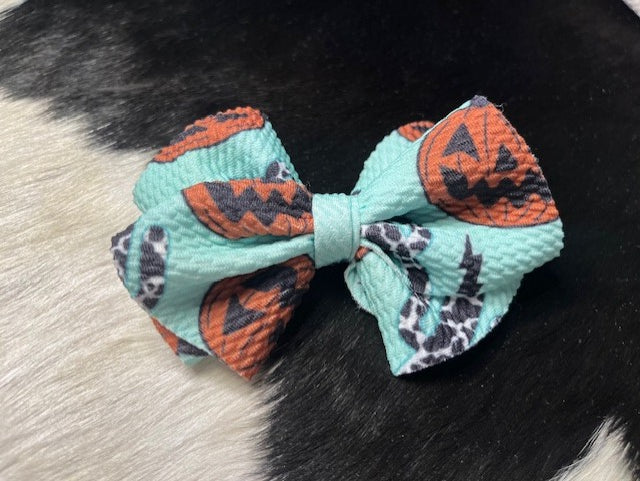 3x4 Cactus & Pumpkin (Messy Bow)